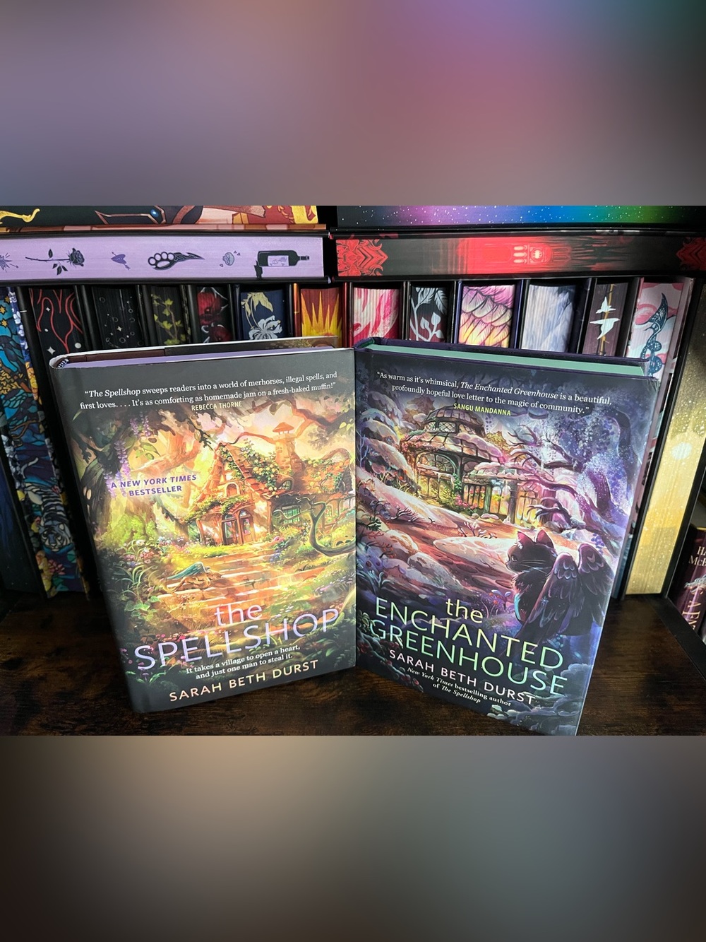 The Spellshop and The Enchanted Greenhouse by Sarah Beth Durst